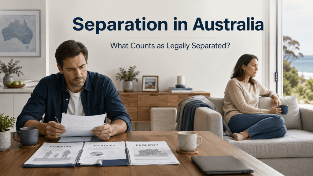 separation in australia